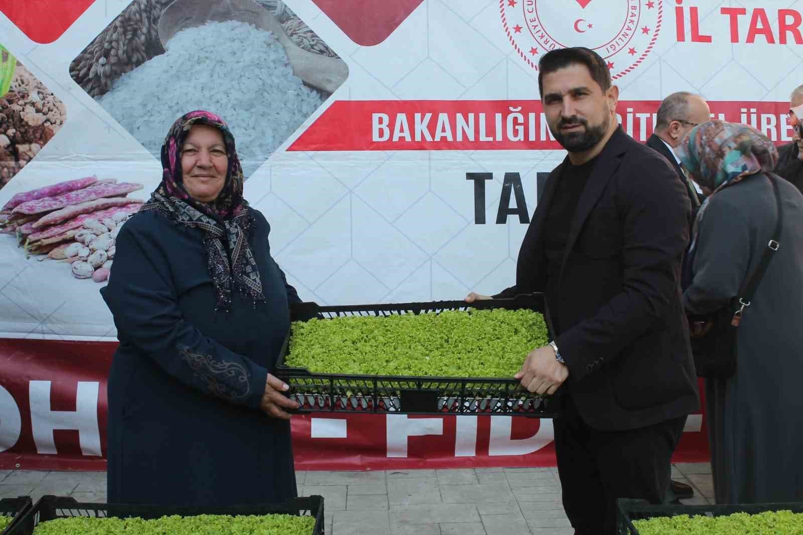 Düzceli Çiftçilere 2,6 Milyon TL'lik Tohum ve Fide Desteği