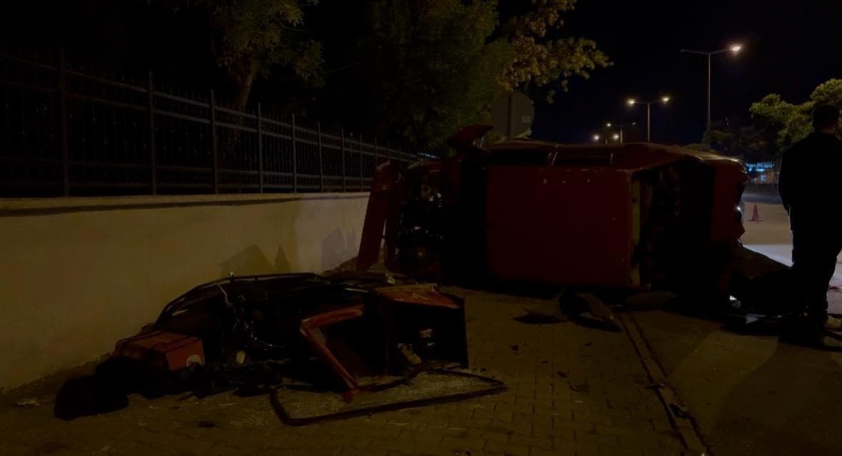 Kayseri'de Alkollü Sürücünün Neden Olduğu Kazada Bir Kişi Ağır Yaralandı