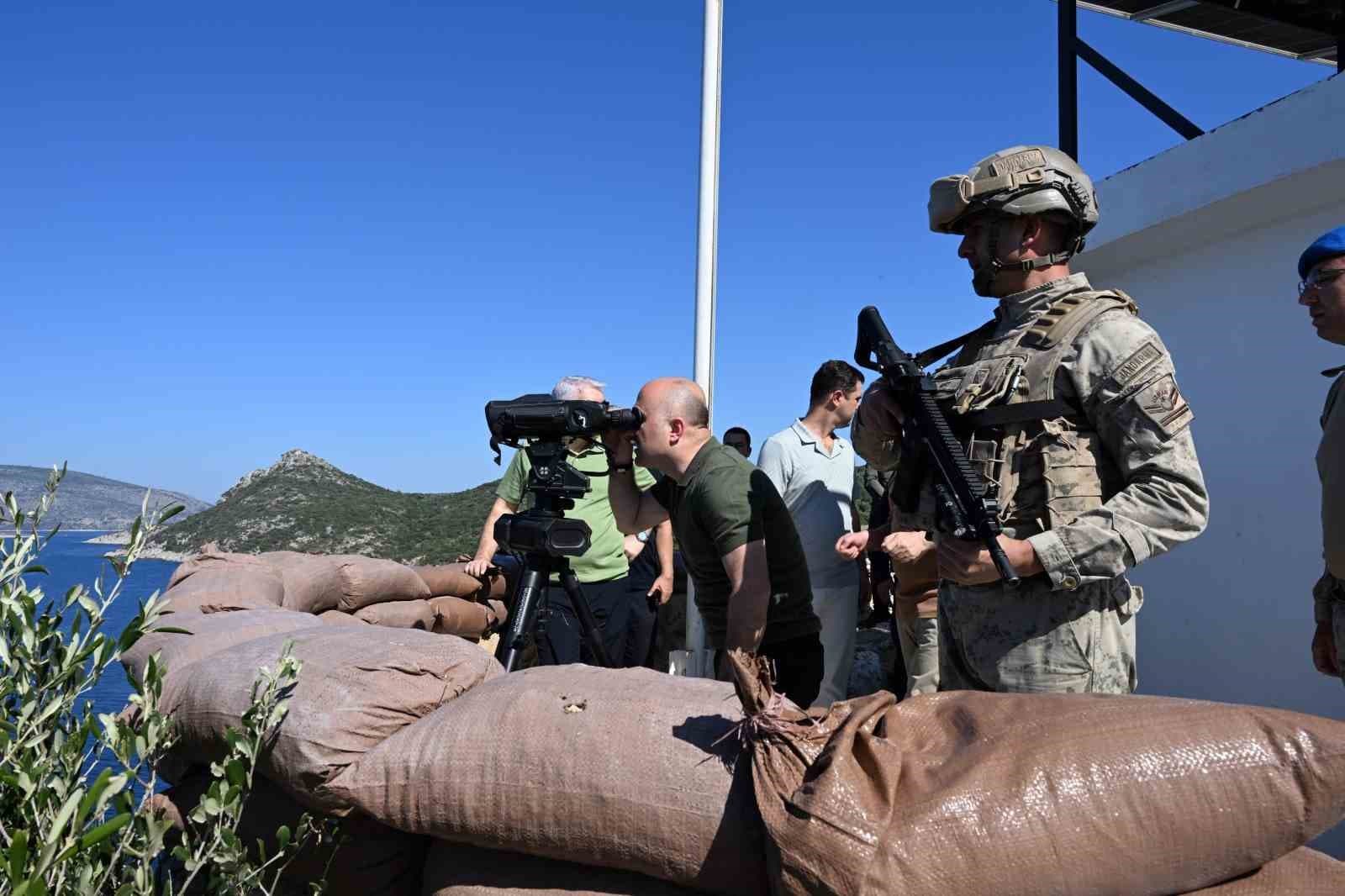 Vali Dr. Osman Varol Dilek Yarımadası Milli Parkı'nda İncelemelerde Bulundu