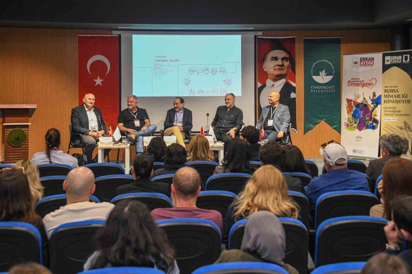 Osmangazi'de Mimari Tasarım Yarışmaları ve Kent Geleceği Masaya Yatırıldı