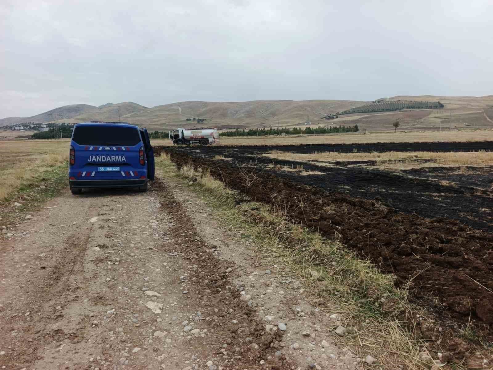 Siirt'te Anız Yakan Çiftçiye Ceza Yağdı