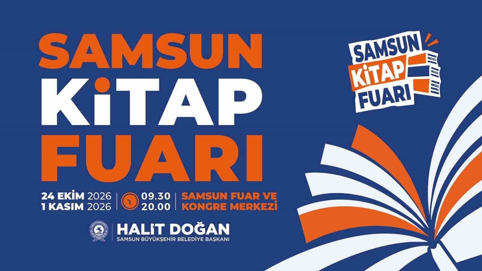 Samsun'da Edebiyat Rüzgarı Esecek: Büyük Kitap Fuarı Geliyor