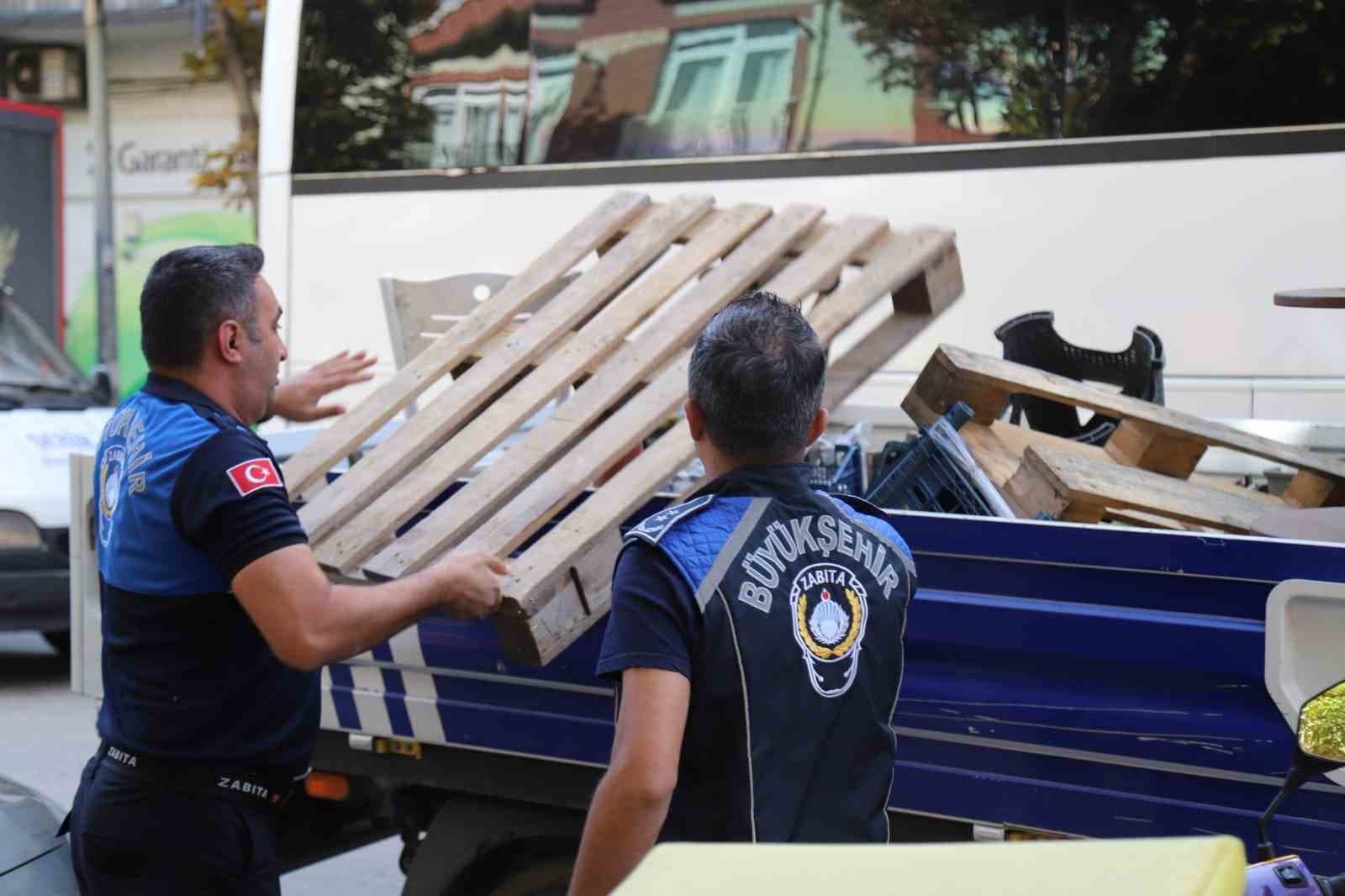 Eskişehir'de Kaldırım İşgallerine Karşı Sıkı Denetim
