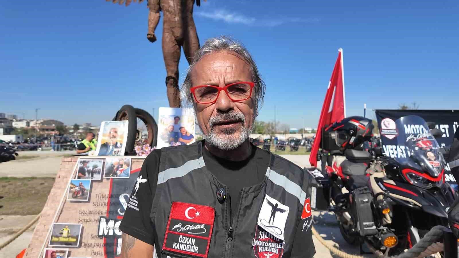 Silivri'de Hayatını Kaybeden Motosiklet Sürücüleri İçin Anma Sürüşü Düzenlendi