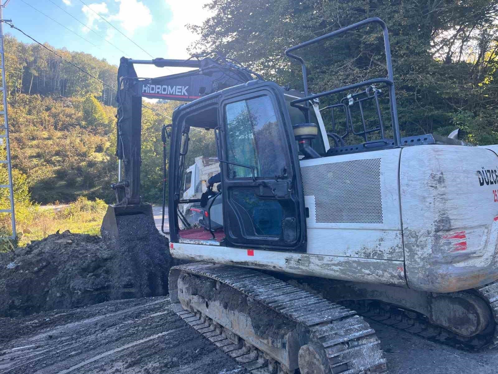Kaynaşlı'da Yol Altyapı Çalışmaları Tamamlandı