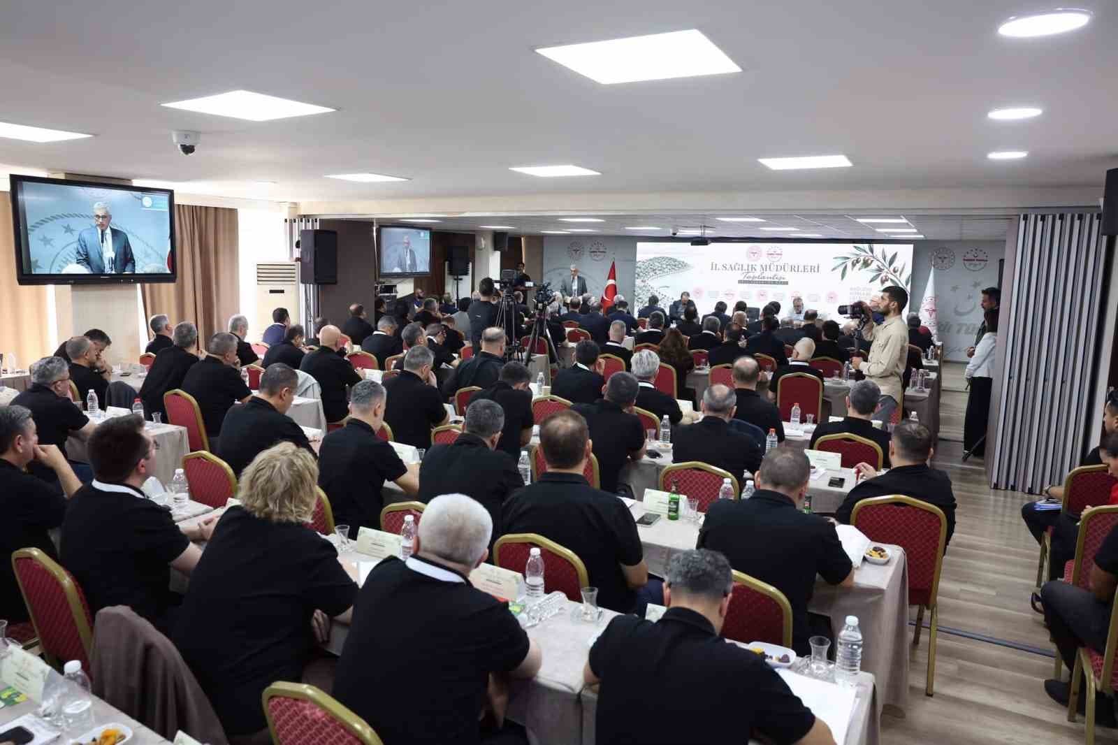 Eskişehir İl Sağlık Müdürü Doç. Dr. Yaşar Bildirici İl Sağlık Müdürleri Toplantısı'na Katıldı