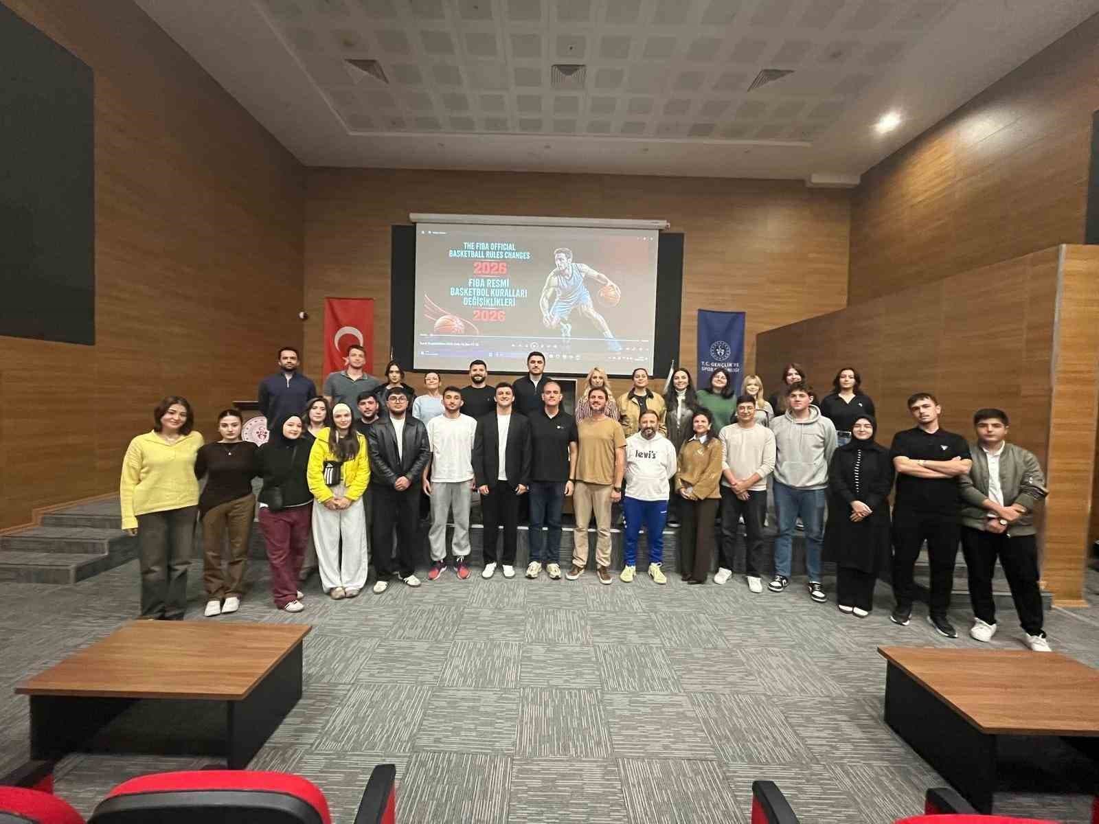 Erzurum'da Basketbolun Yeni Kuralları Tanıtıldı