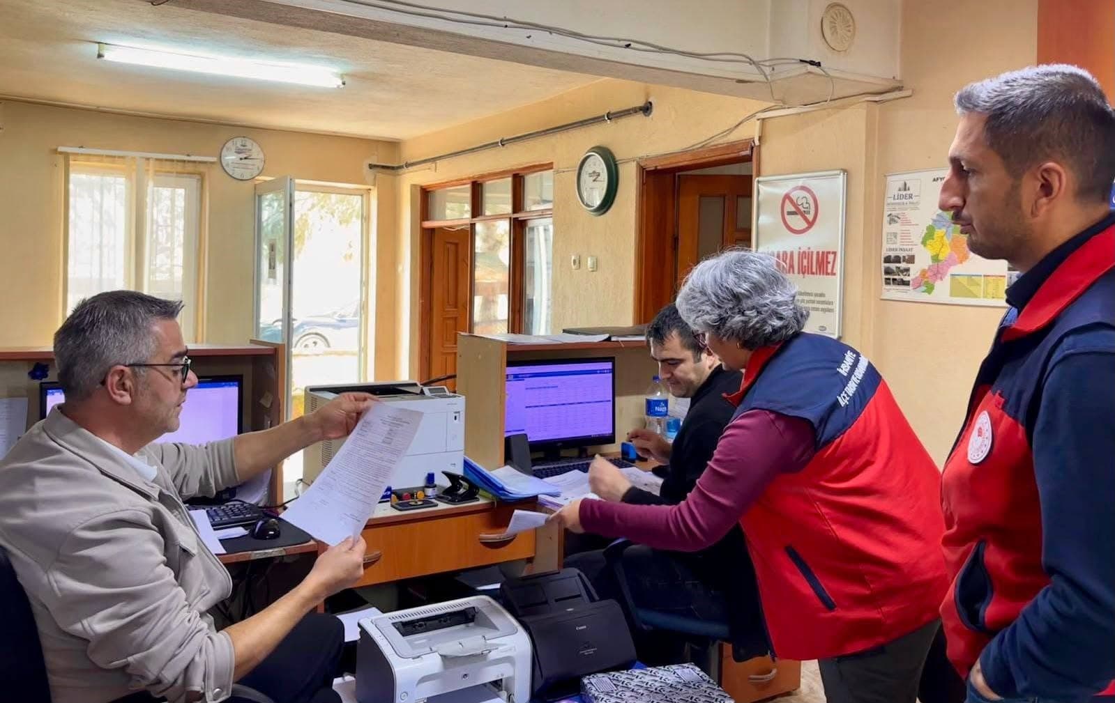 İhsaniye'de ÇKS İşlemleri İçin Bilgilendirme Toplantısı Yapıldı