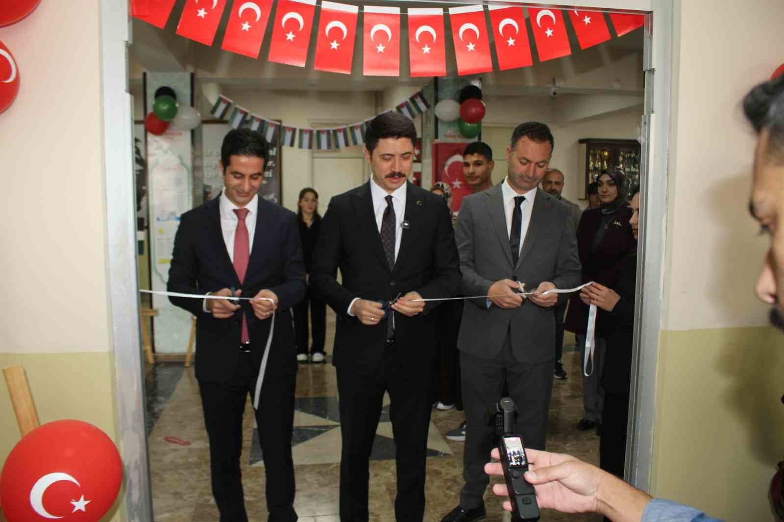 Malazgirt'te Filistin İçin Anlamlı Dayanışma