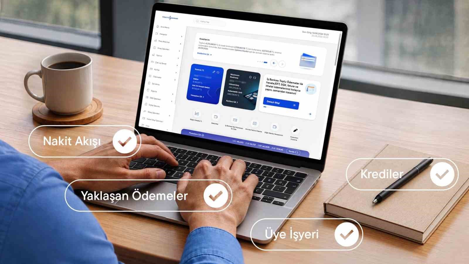 İş Bankası Ticari İnternet Şubesi Ana Sayfasını Yeniledi