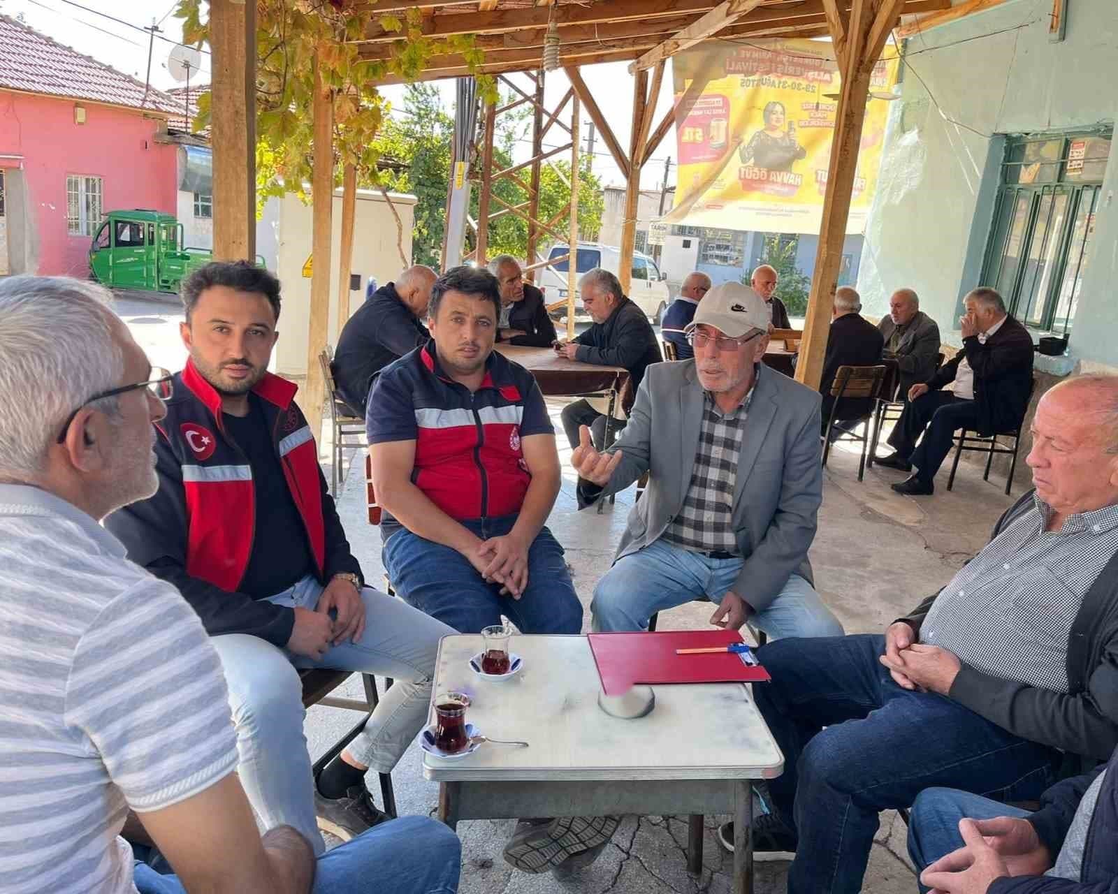 Uşak'ta Tarımsal Üreticilere Saha Desteği
