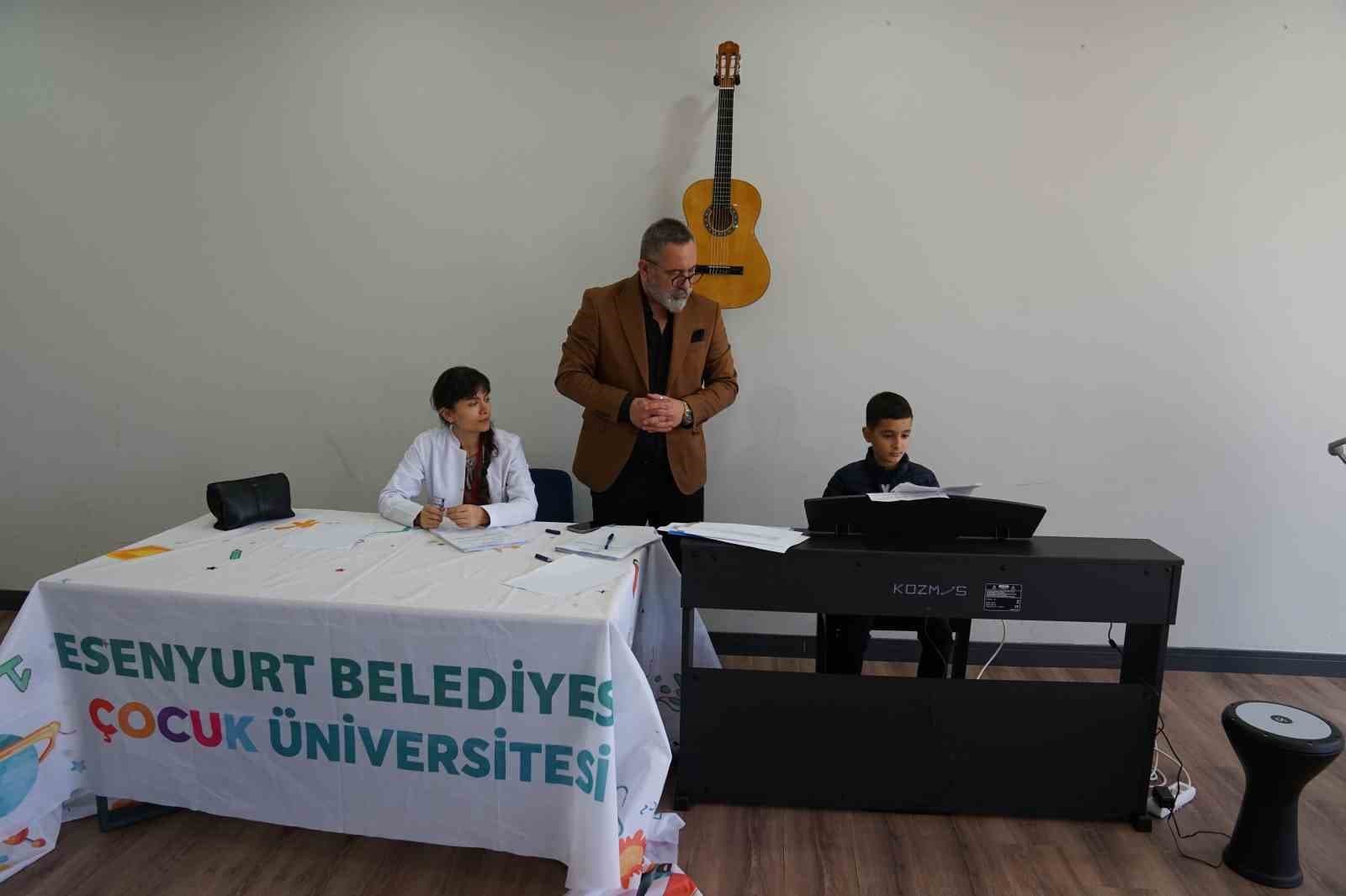 Esenyurt Çocuk Üniversitesi'nde Yetenek Temelli Eğitim Dönemi Başladı