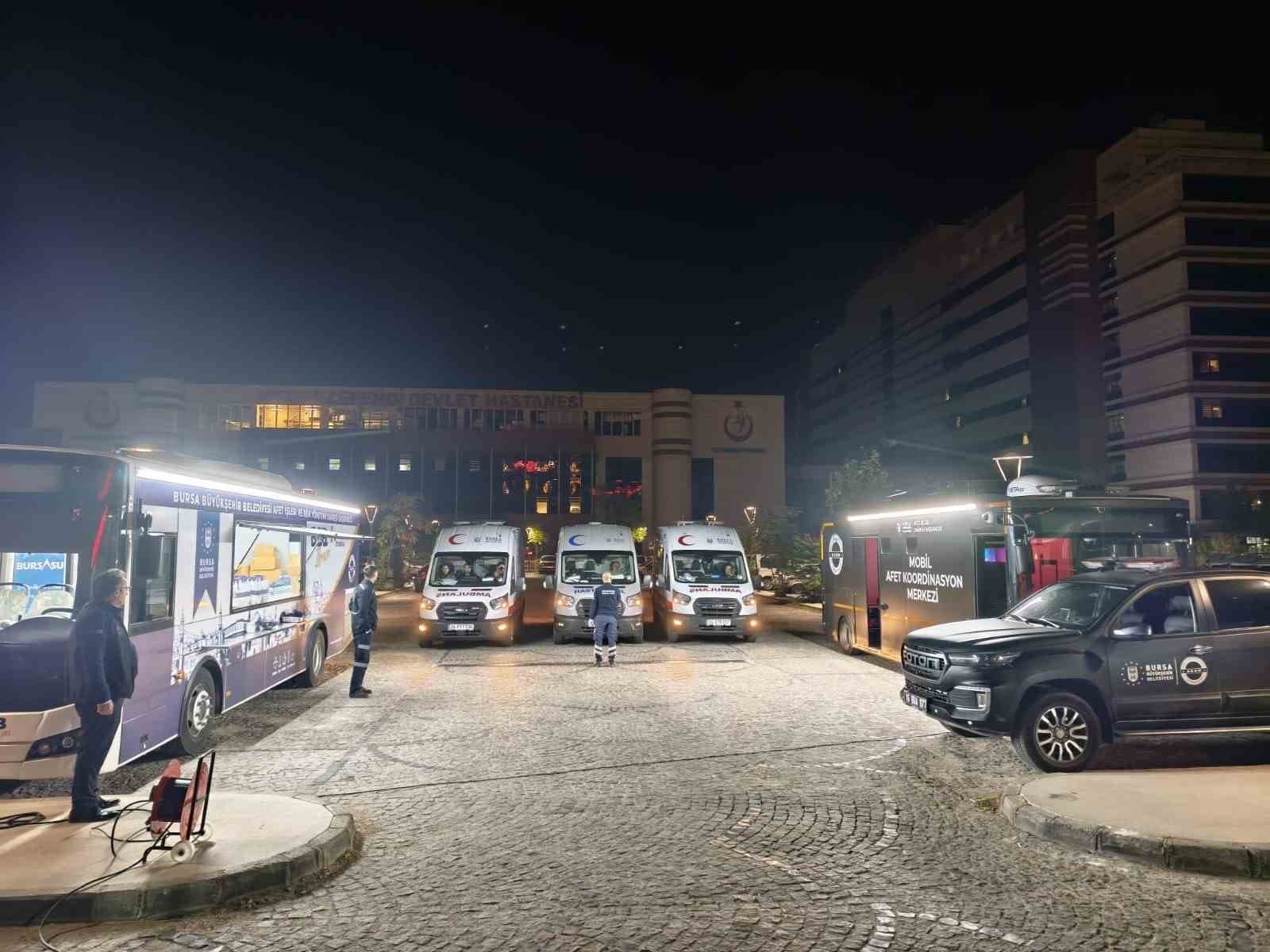 Manisa'daki Ağır Kazada Bursa Büyükşehir Belediyesi'nden Kapsamlı Destek