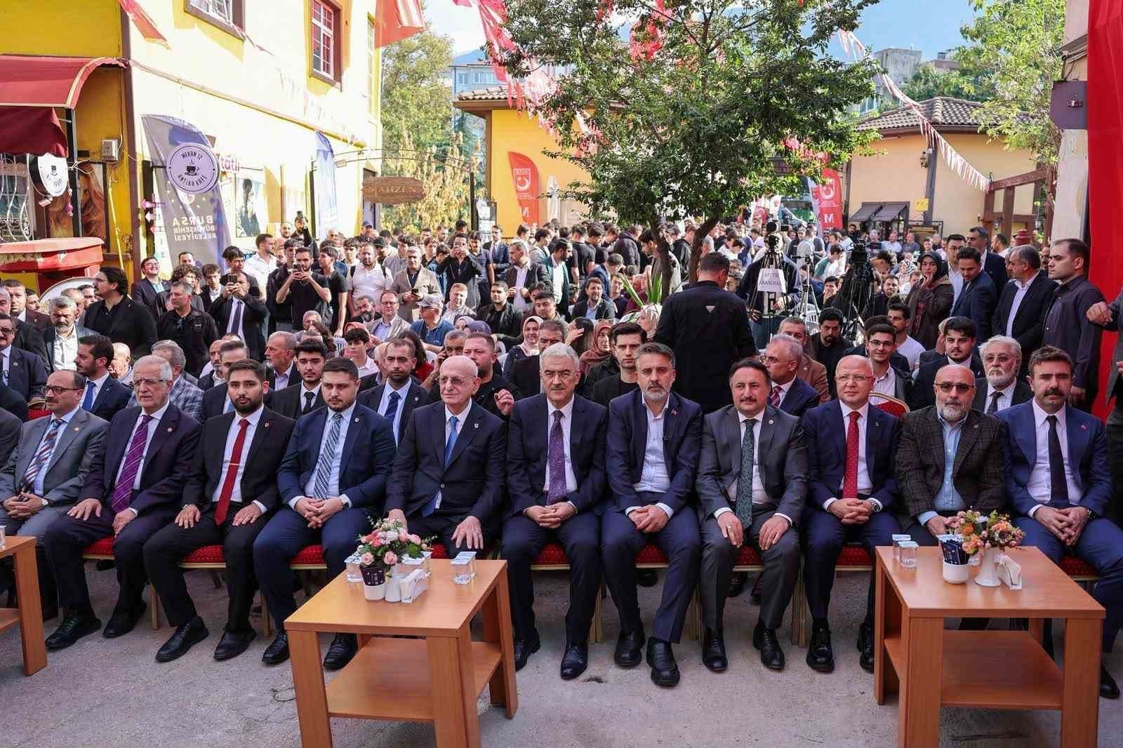 Başkan Vekili Biba: "Amacımız Bursa'nın Mirasını Gençlerin Enerjisiyle Birleştirmek"