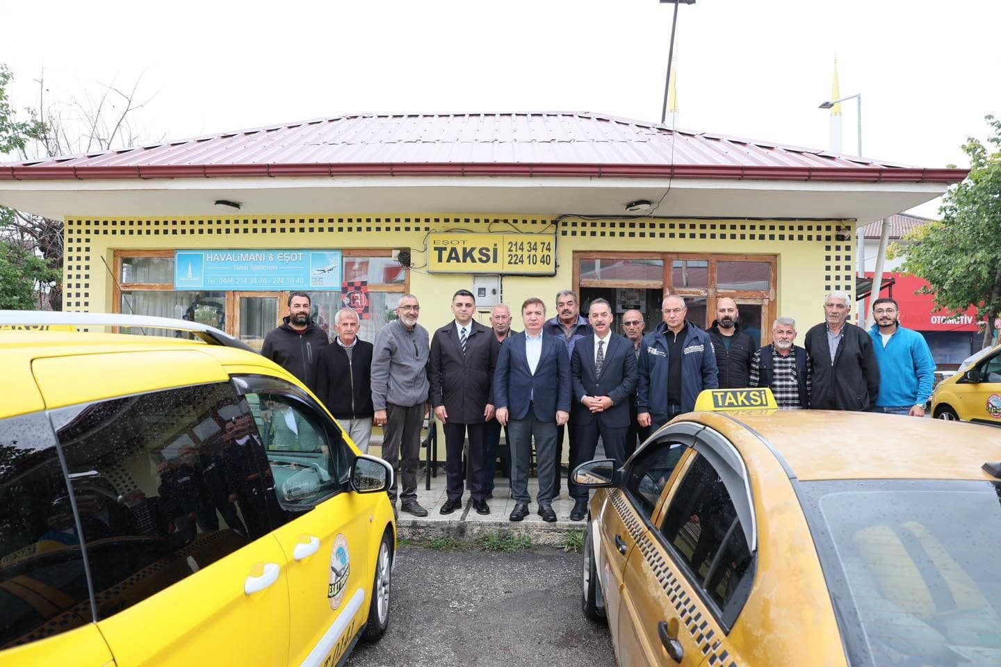 Vali Aydoğdu'dan Taksici Esnafına Ziyaret