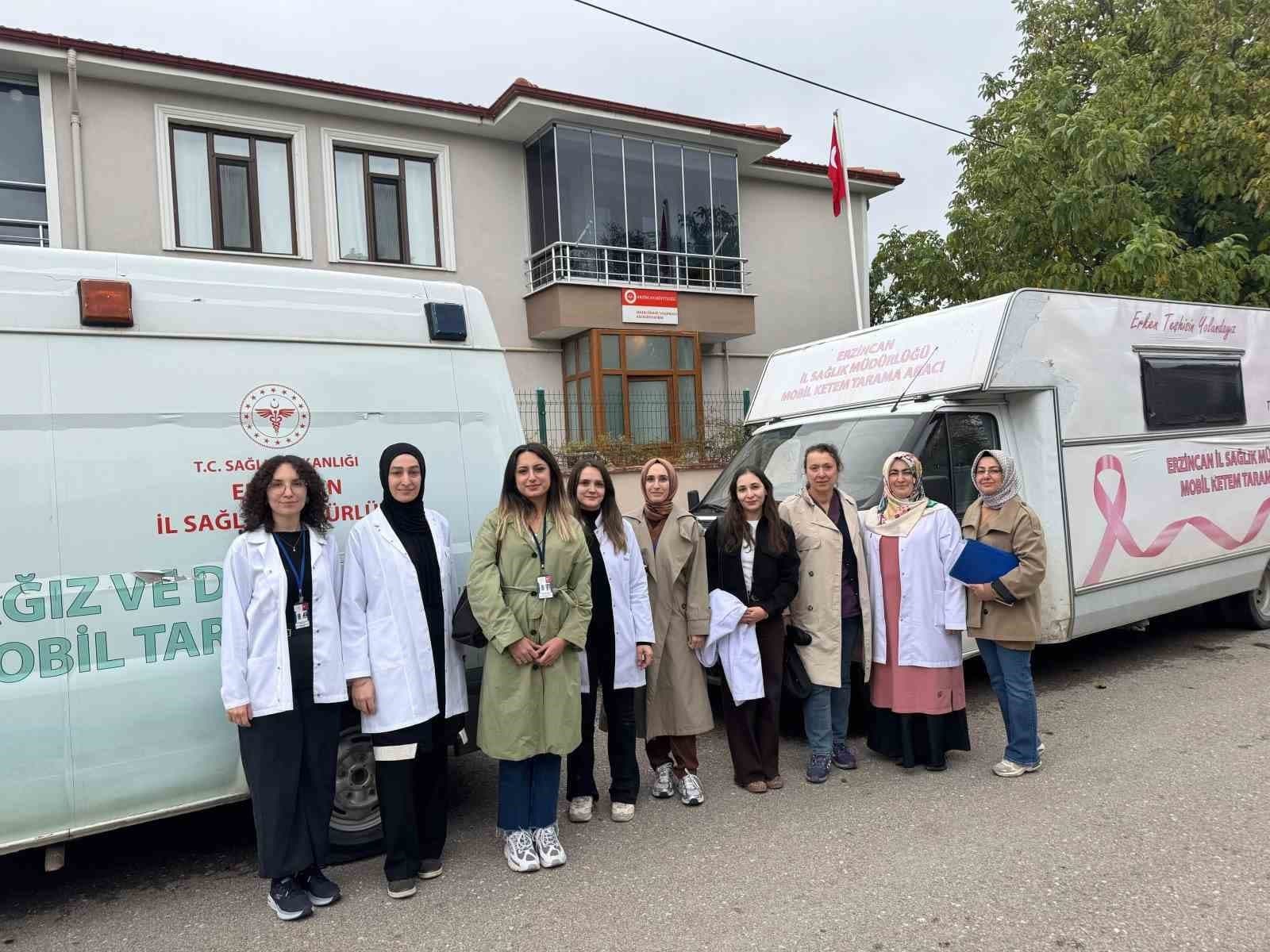 Erzincan'da Sağlıklı Hayat Merkezi'nden Geniş Kapsamlı Sağlık Taraması