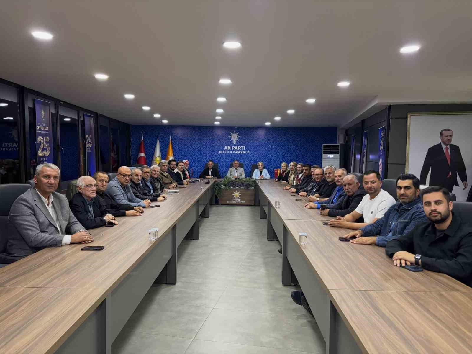 AK Parti Bilecik Teşkilatı Yeni Dönem Planlamasını Yaptı