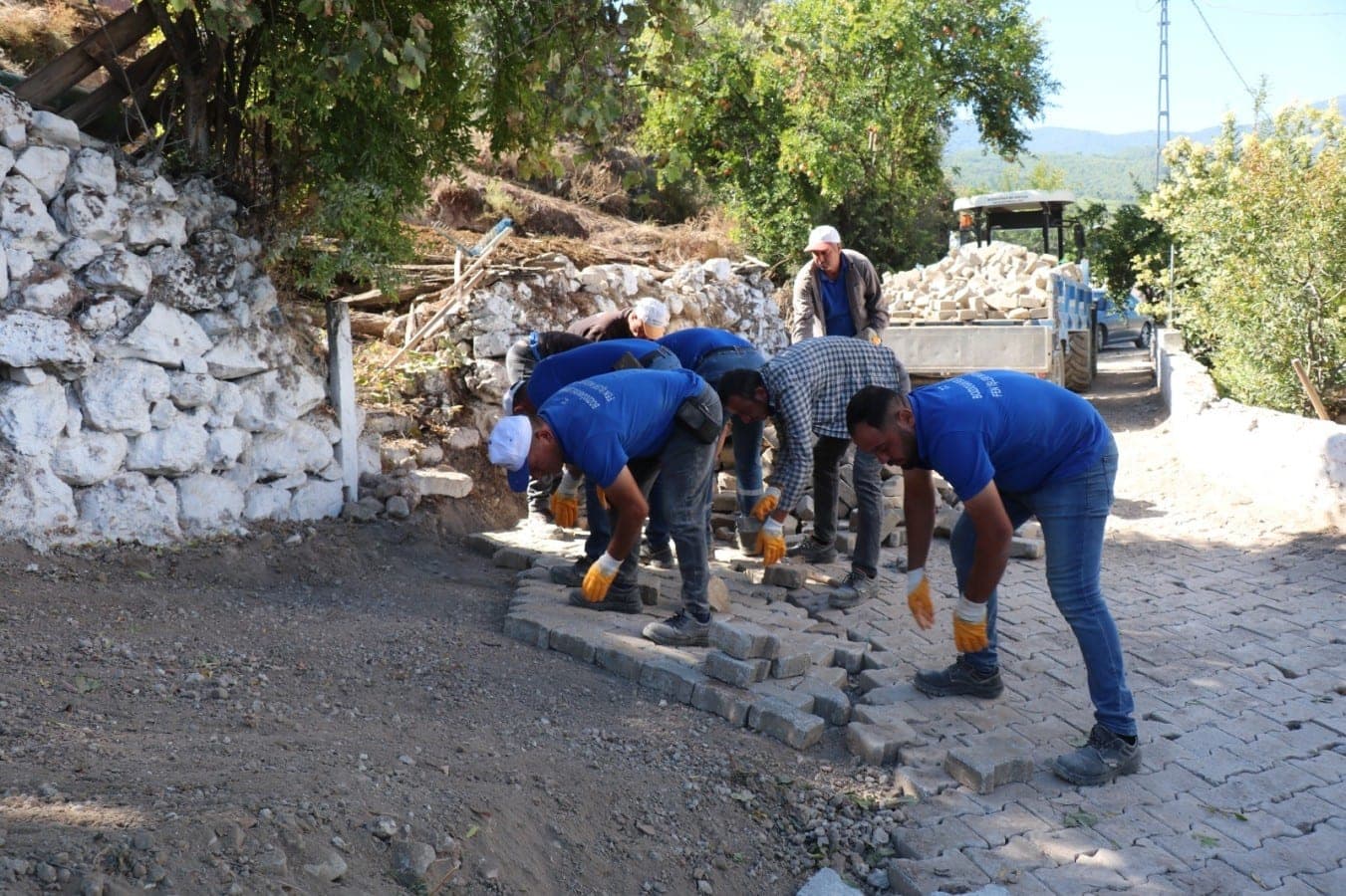 Bozdoğan'ın Örencik Mahallesi'nde Yenileme Çalışmaları Tamamlandı