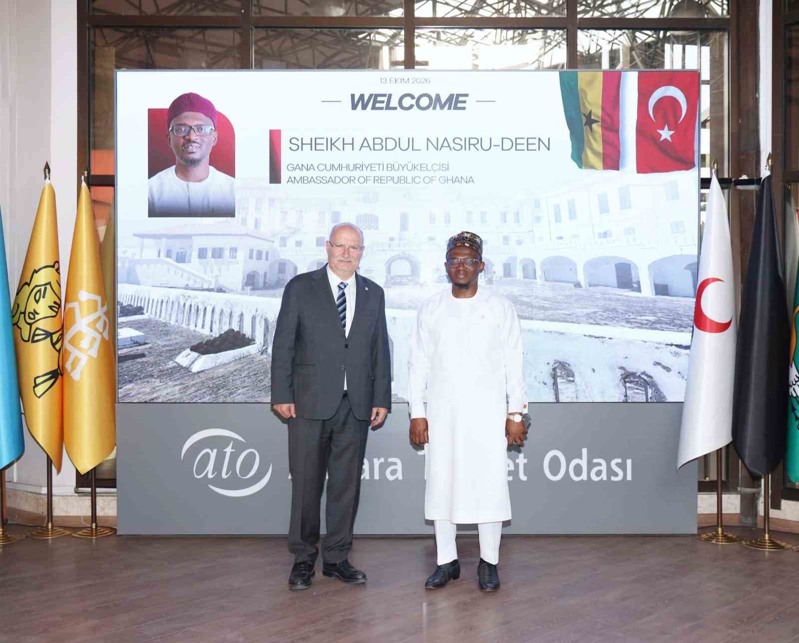 Ankaralı İş İnsanlarına Gana Yatırım Forumu Daveti