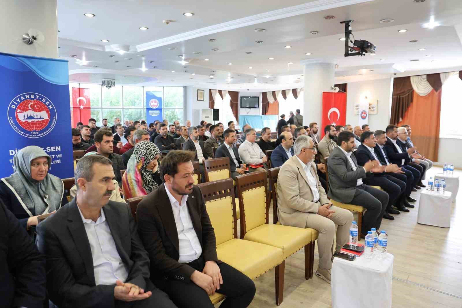 Diyanet-Sen Aydın Şubesi'nde Süleyman Marankoz Yeniden Başkan Seçildi