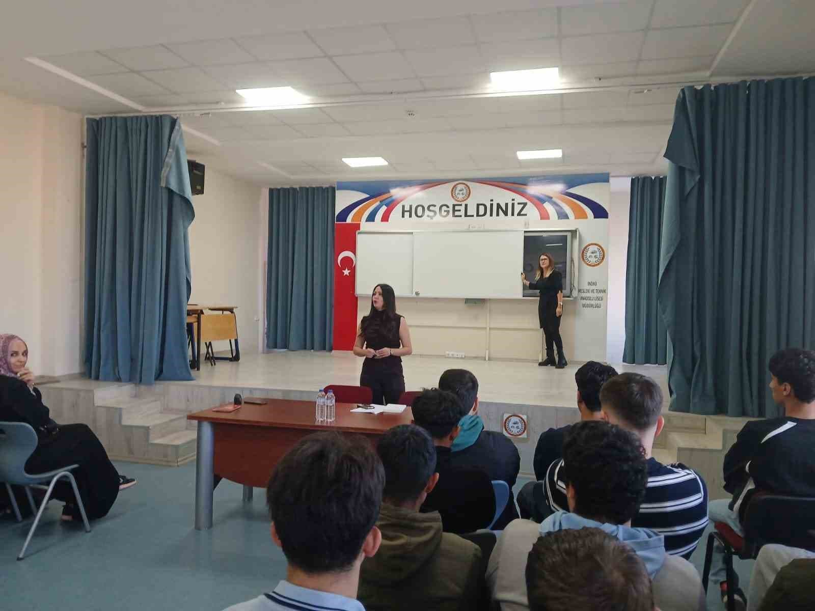 İnönü'de Öğrenci ve Velilere Yönelik Farkındalık Eğitimleri Düzenlendi