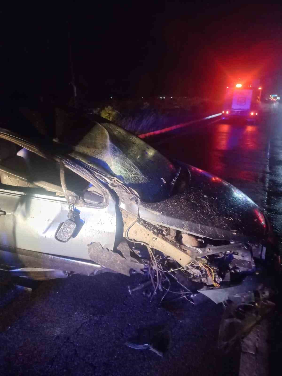 Ayvalık'ta Tek Taraflı Trafik Kazası: 1 Yaralı