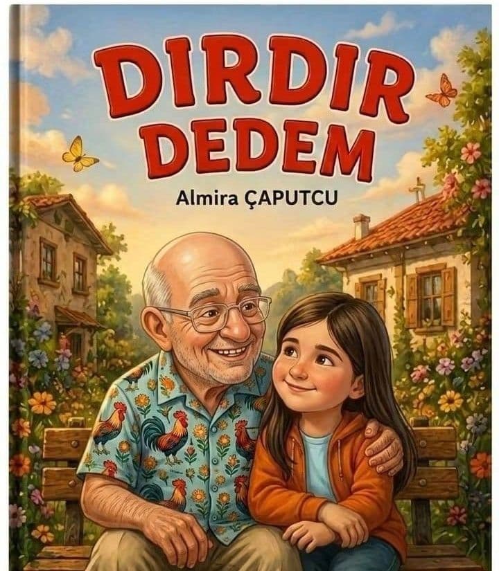 8 Yaşındaki Almira'nın Dedesiyle Anıları Kitaba Dönüştü