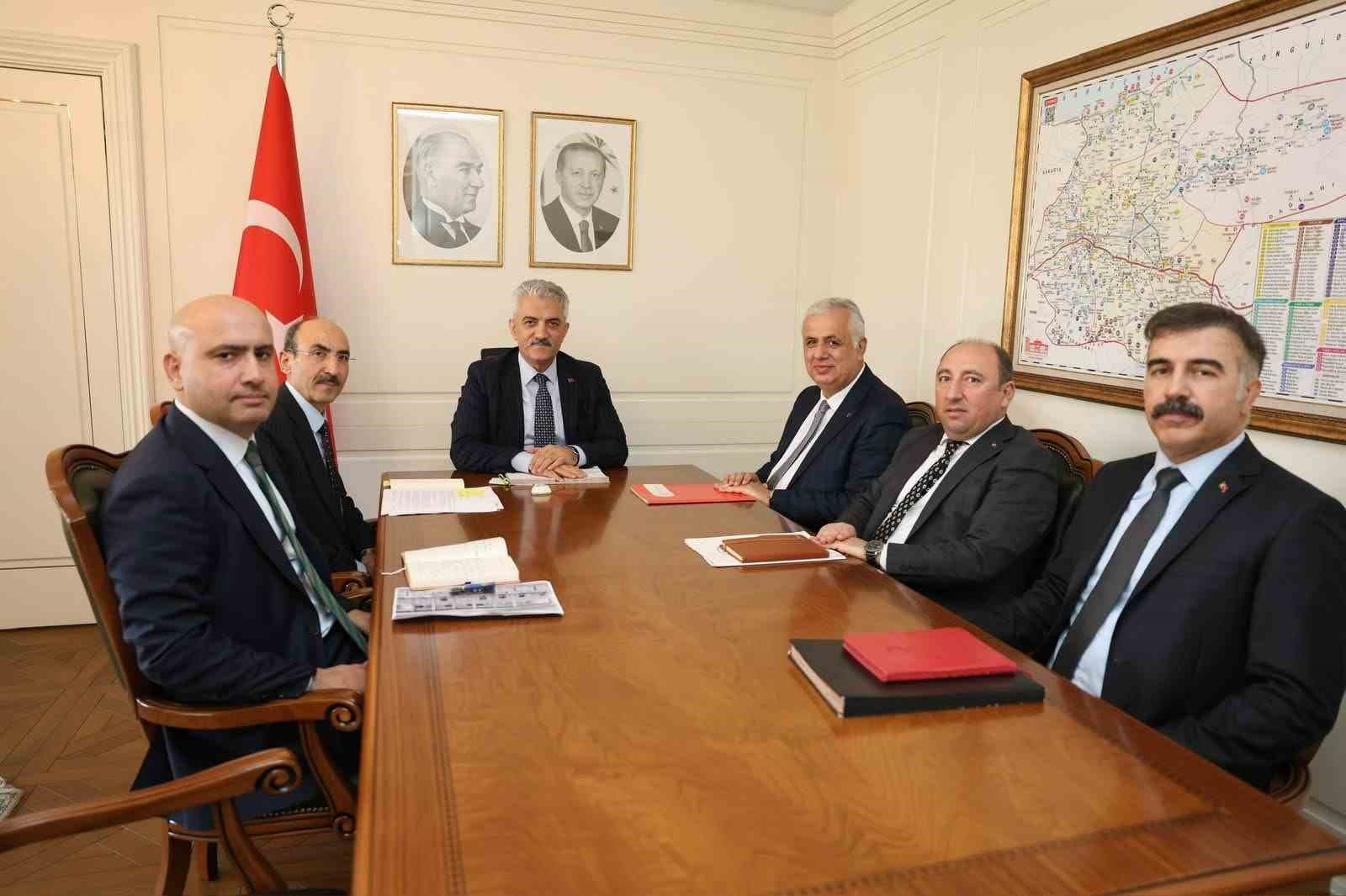 Düzce'deki Mevcut ve Planlanan Projeler Değerlendirildi