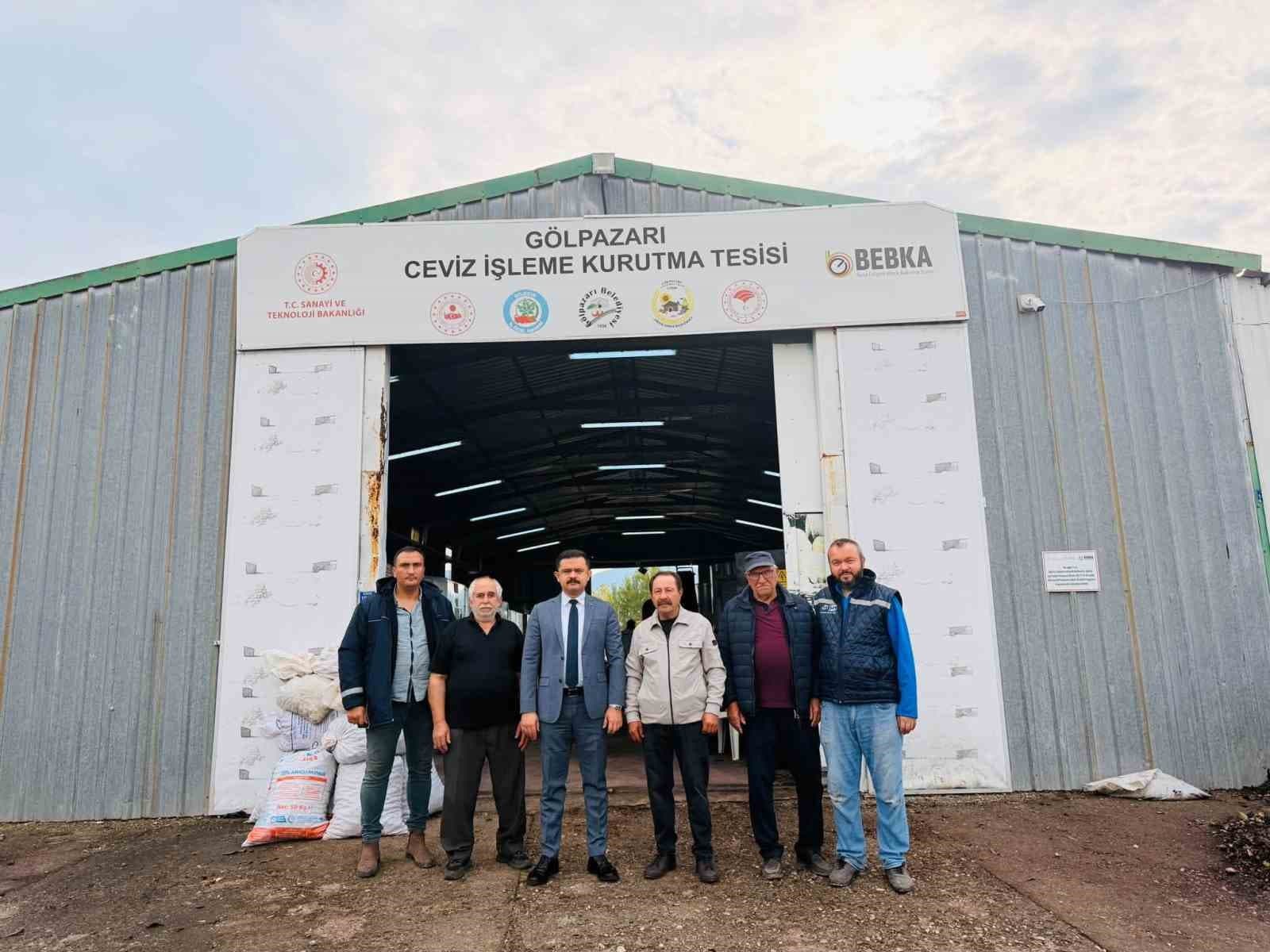 Gölpazarı'ndaki Ceviz Kurutma Tesisi Yılda 400 Ton Kapasiteyle Hizmet Veriyor