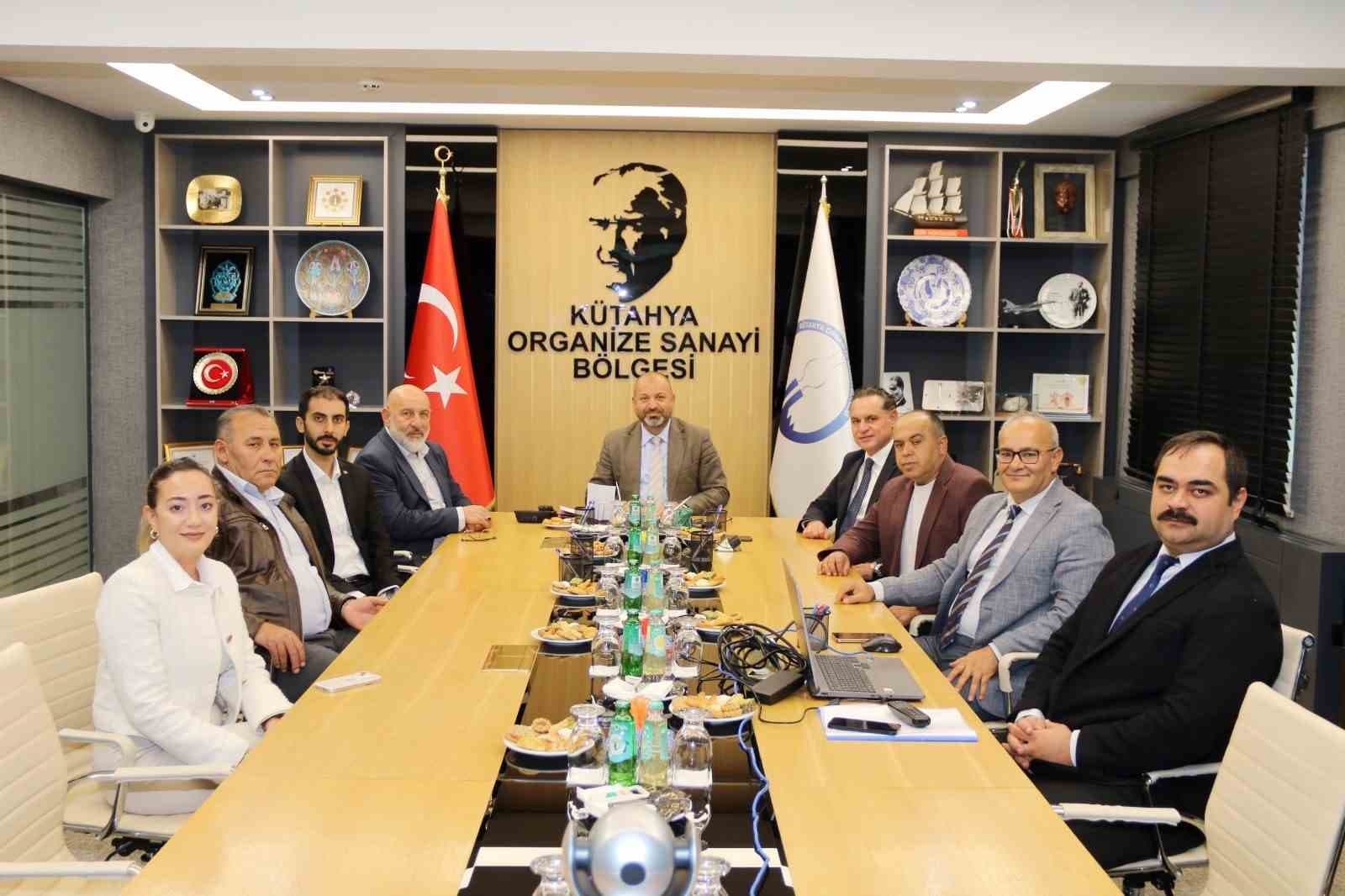 Kütahya OSB ve Meslek Lisesi Arasında İtfaiyecilik Eğitimi İçin Protokol İmzalandı