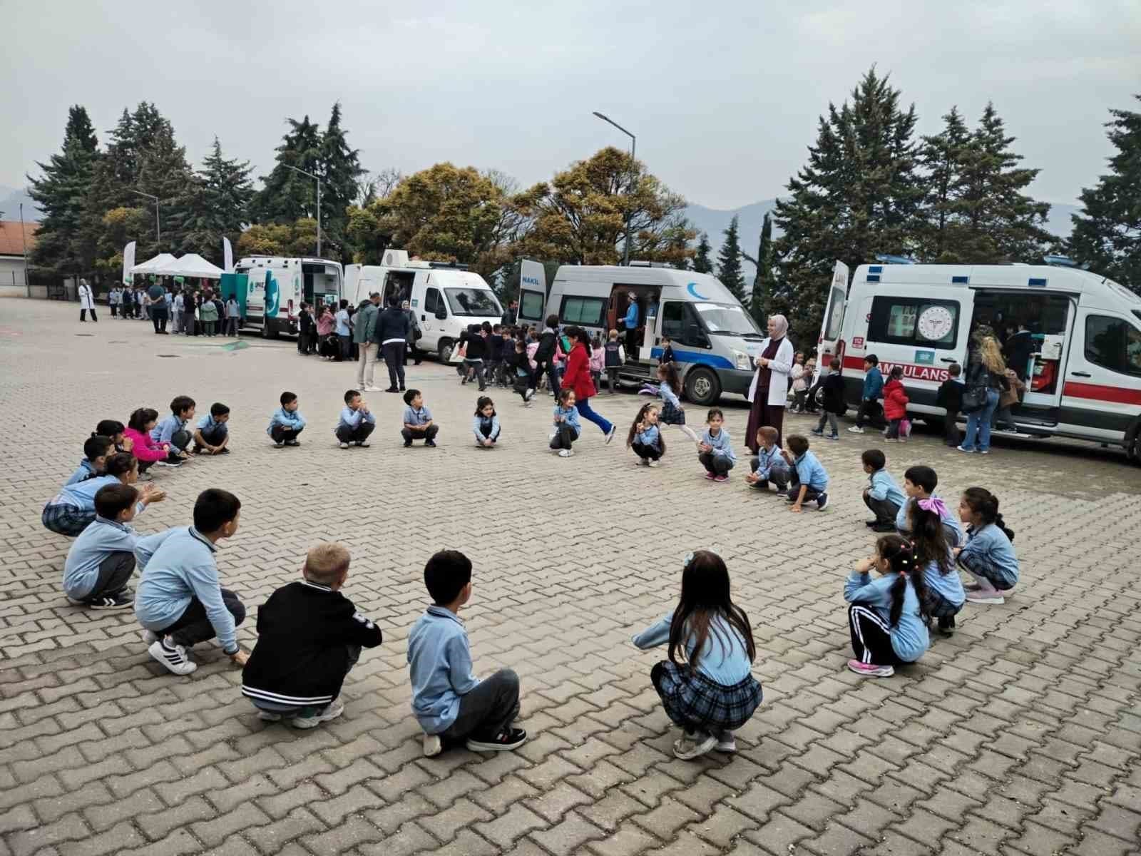 Bilecik'te Çocuklara Sağlıklı Yaşam Eğitimi Verildi