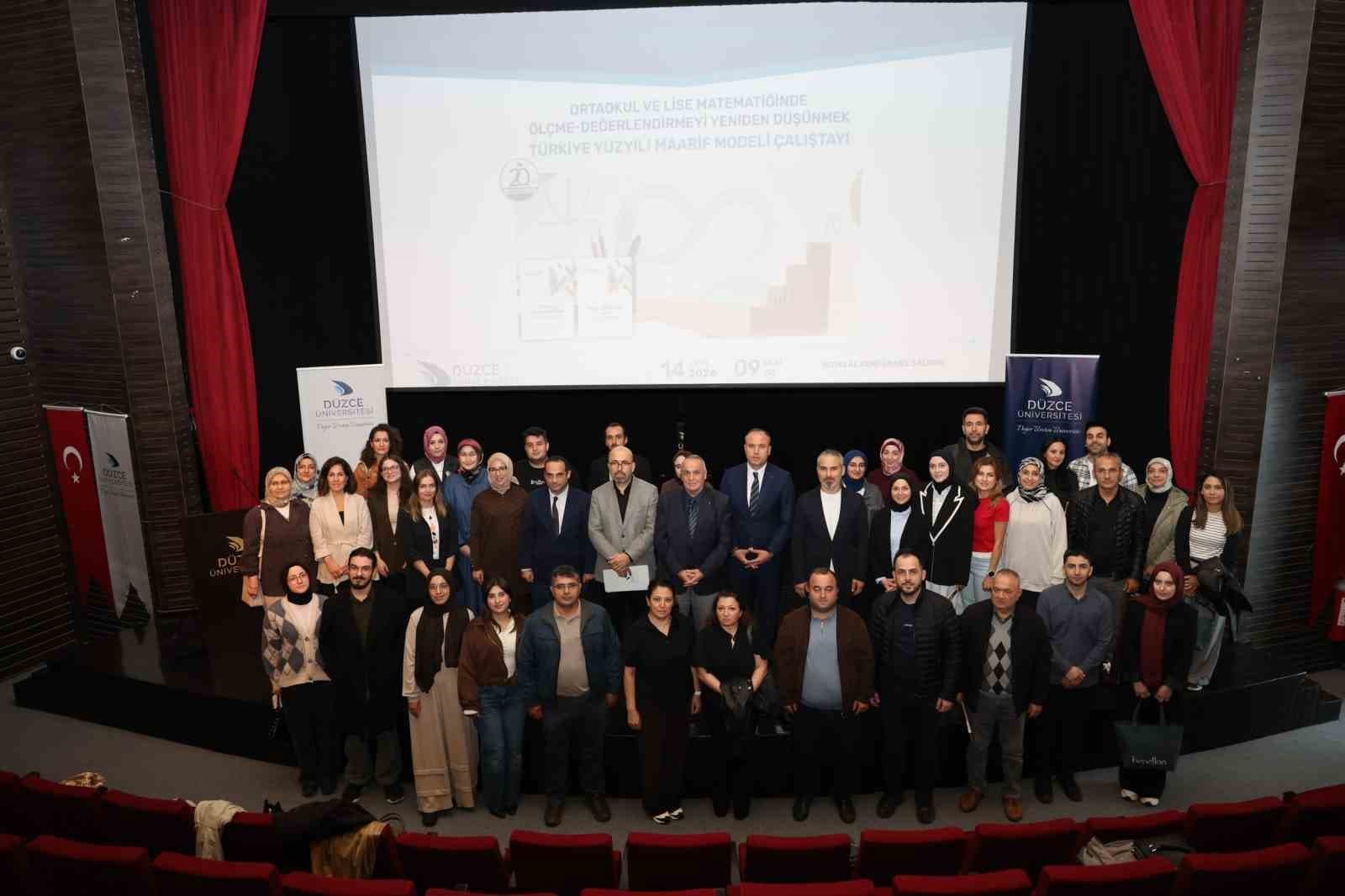 Matematik Eğitiminde Yeni Ölçme ve Değerlendirme Yaklaşımları Çalıştayı Düzenlendi