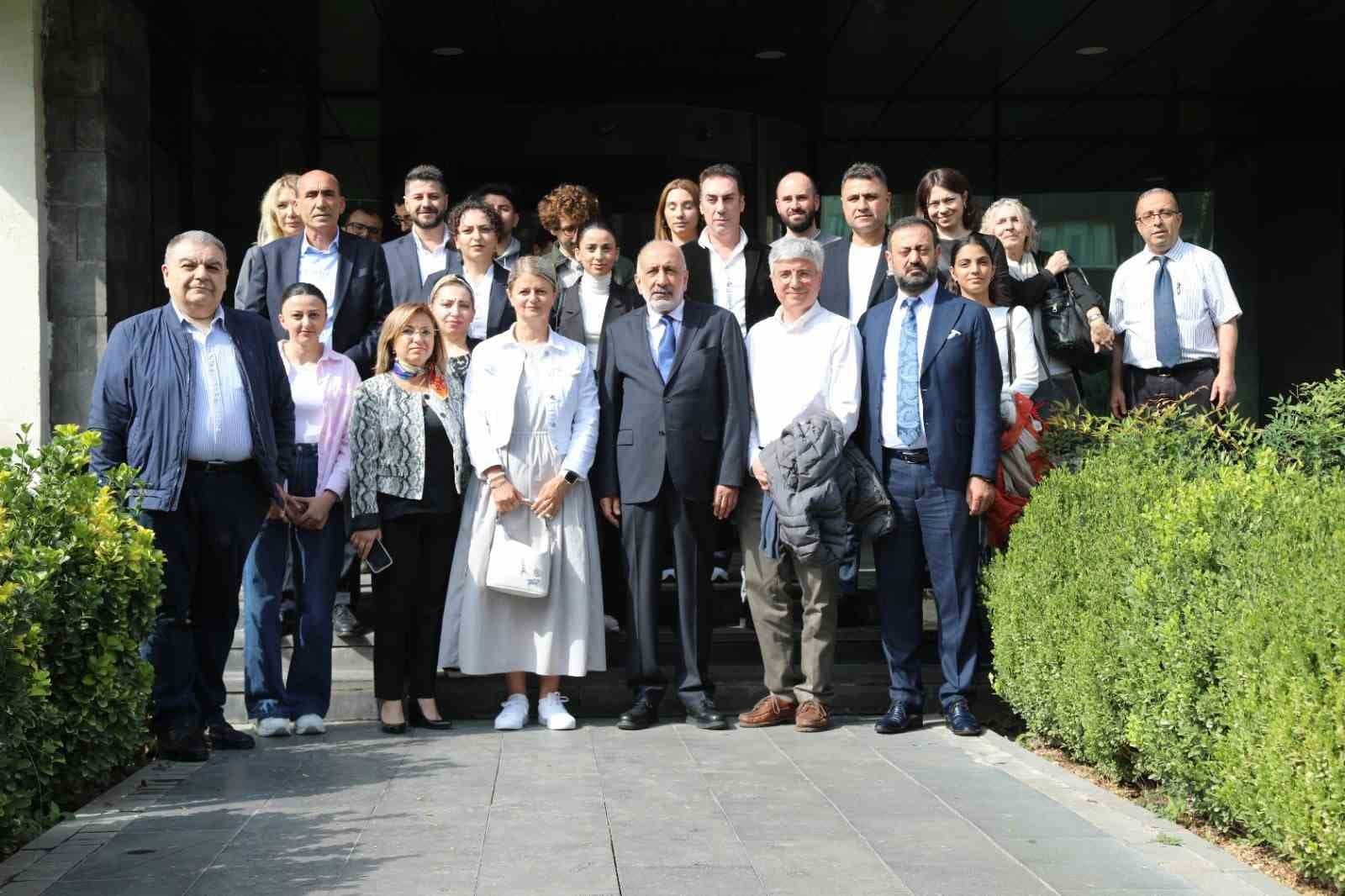 DTSO'dan Ermenistan Heyetine Ev Sahipliği: Ticari ve Kültürel İş Birliği Vurgusu