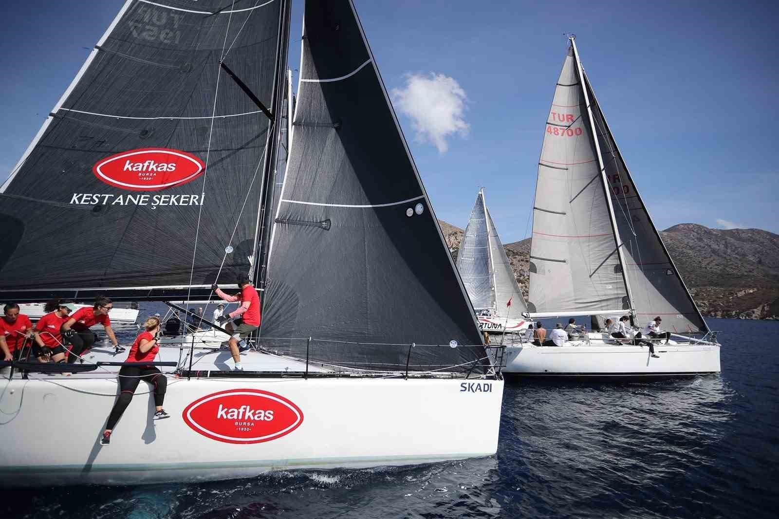 Bursalı Yelkenciler Knidos Cup'ta Kürsüye Çıktı