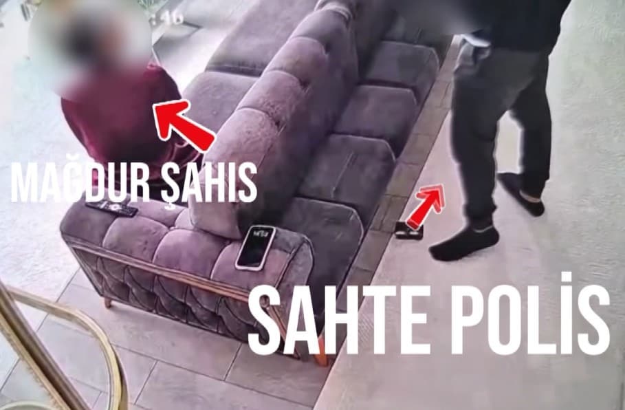 Sahte Polis Kılığındaki Dolandırıcı Yakalandı