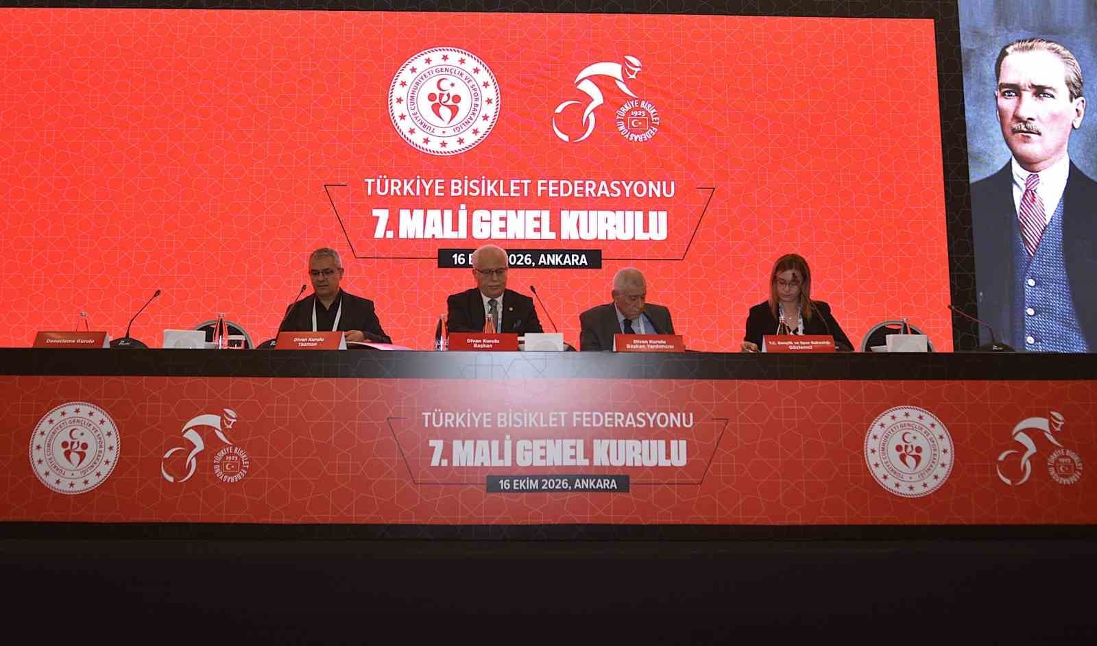 Türkiye Bisiklet Federasyonu Yönetimi Mali Genel Kurulda Güven Tazeledi