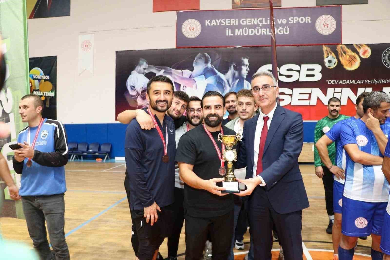 Kayseri'de Kamu Spor Oyunları Heyecanı Sona Erdi