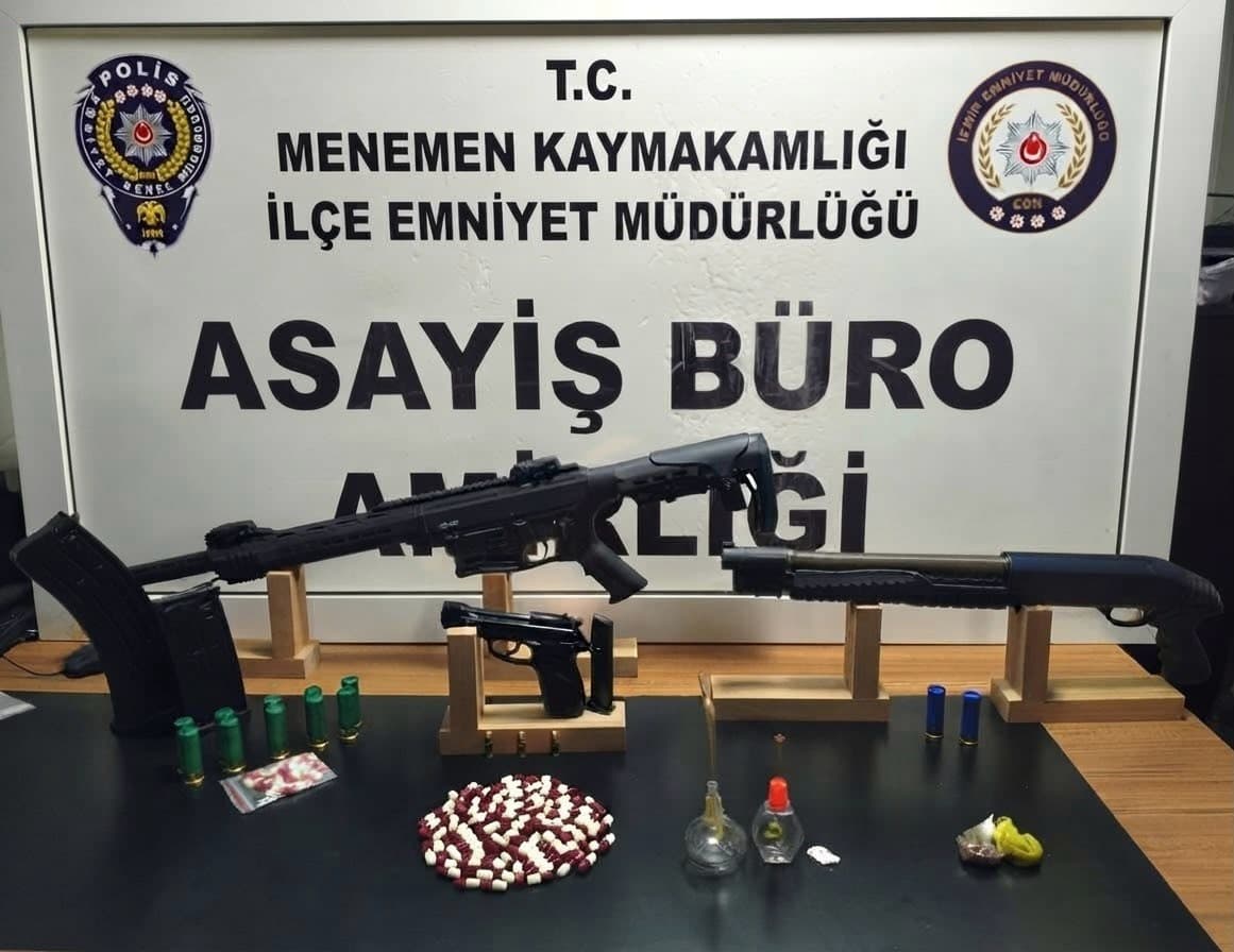Menemen'de Uyuşturucu Operasyonu: 44 Gözaltı
