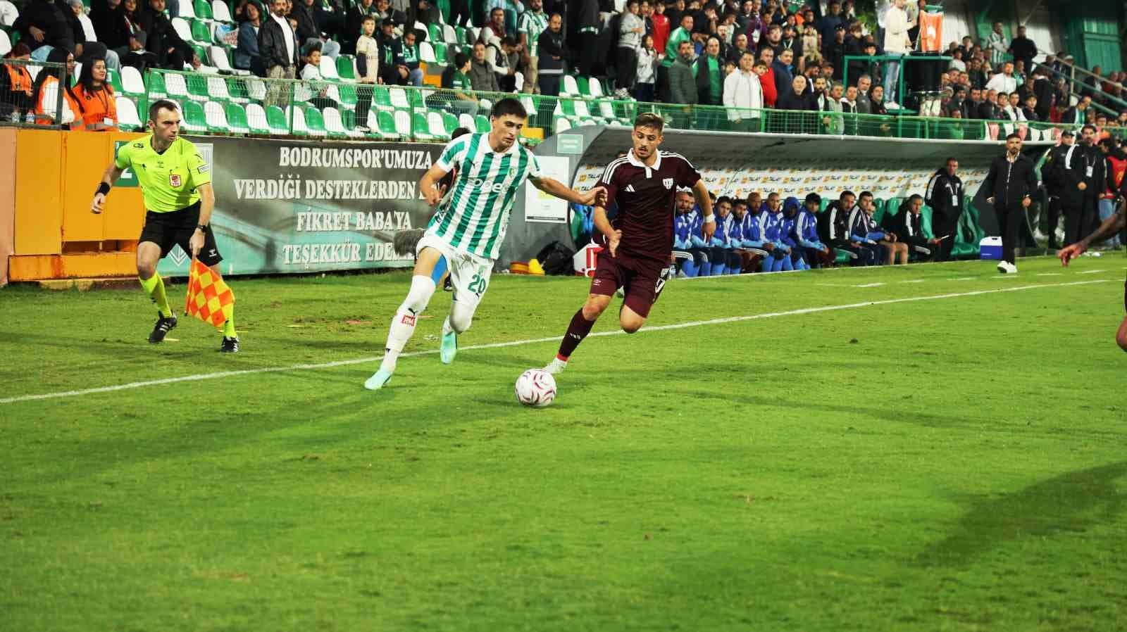 Bodrum FK, Bandırmaspor'u Mağlup Etti