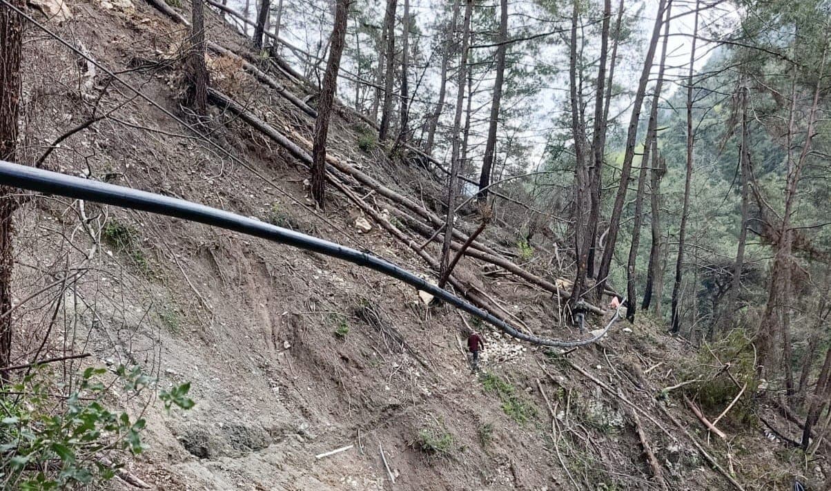 Dörtyol'da Hasarlı İçme Suyu Hattı Yenilendi
