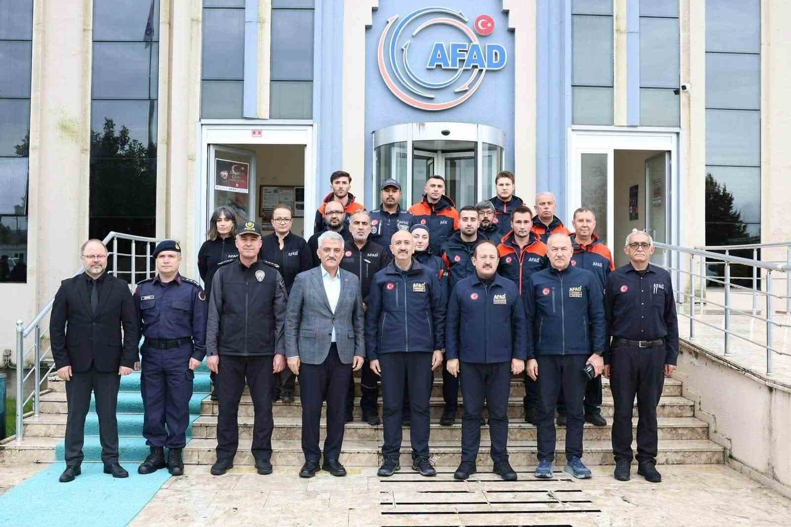 Düzce'de Şiddetli Yağışlar İçin Koordinasyon Toplantısı Yapıldı