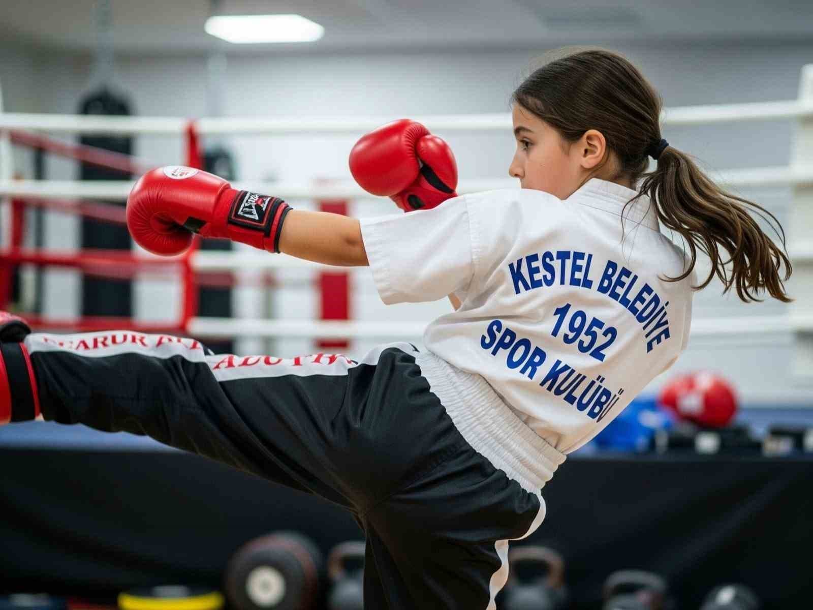 Kestel'de Çocuklar Kış Spor Okulları ile Yeteneklerini Keşfediyor