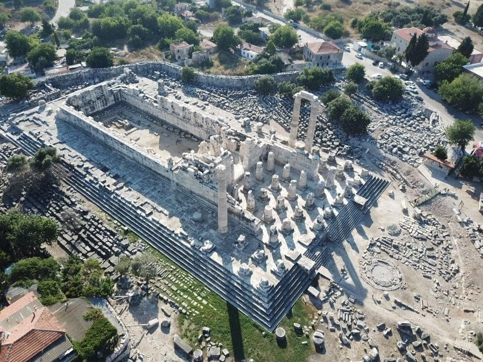 Didyma Apollon Tapınağı'nda Gece Ziyaretçisi 60 Bini Aştı