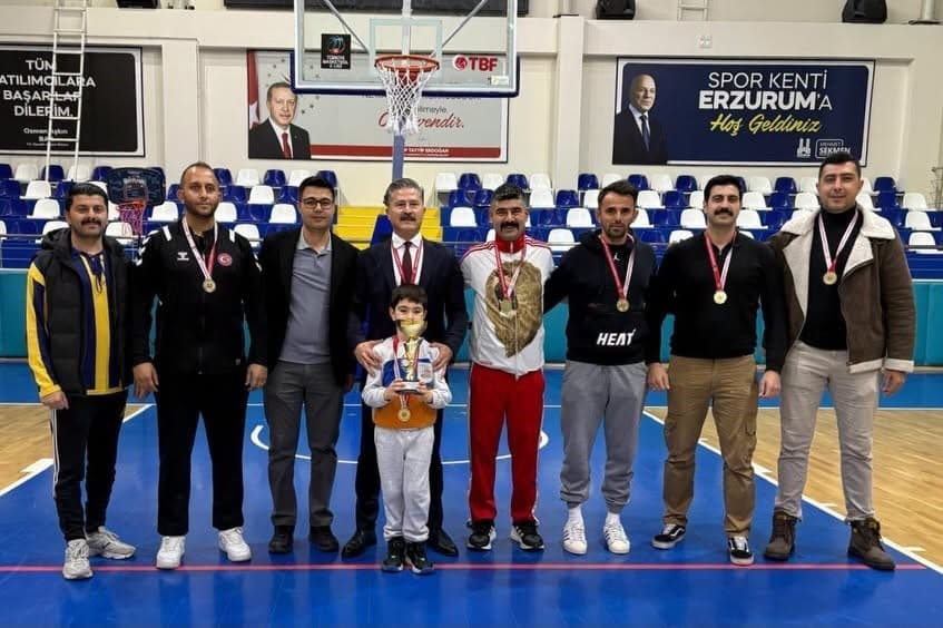 Erzurum Emniyet Müdürlüğü Sporcuları İl Şampiyonu Oldu