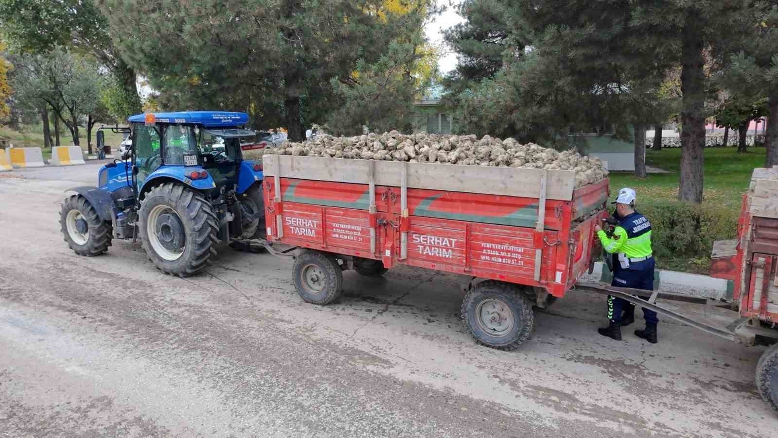 Muş’ta tarım araçlarına yönelik trafik denetimi yapıldı