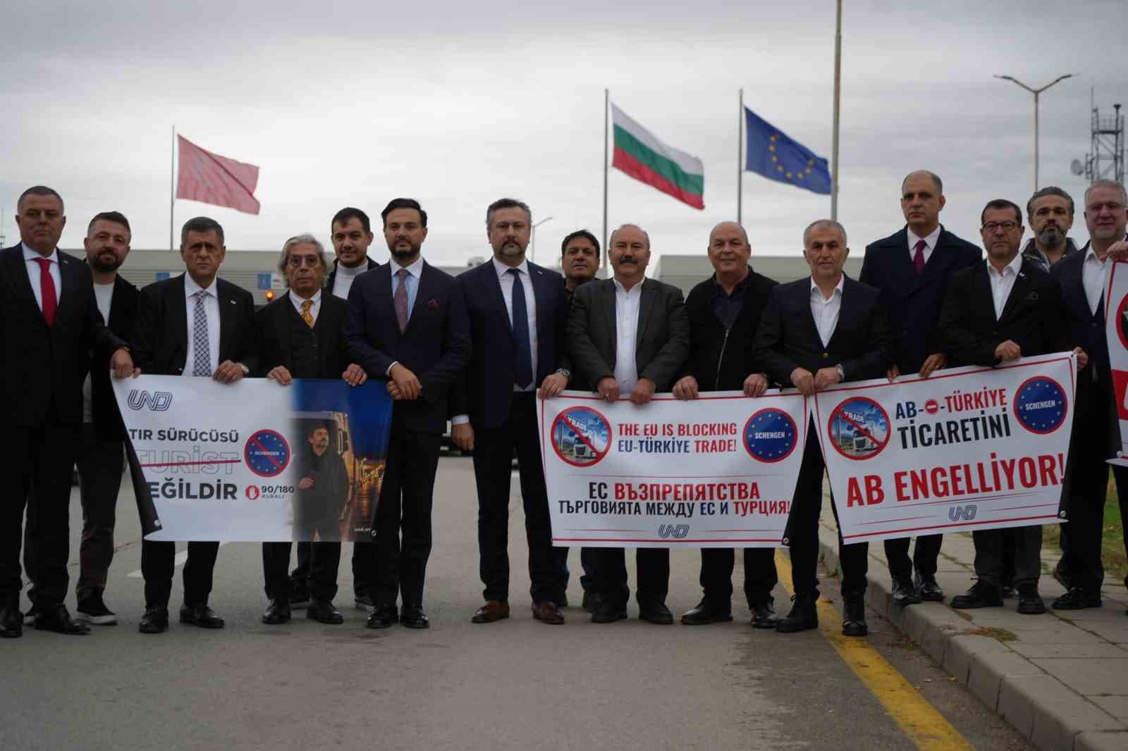UND Başkanı Aras’tan Avrupa’ya çağrı: Tır şoförlerinin Schengen vize sorununa çözüm istedi