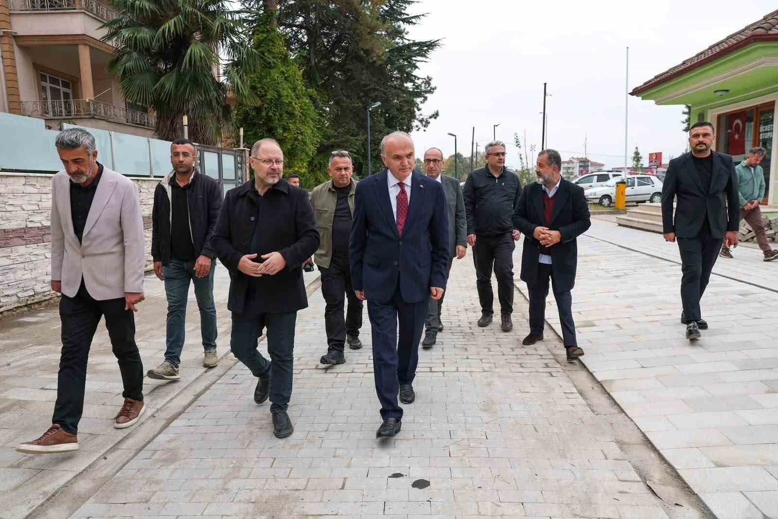 Düzce’de 2 park birbirine yeşil yol ile bağlanıyor