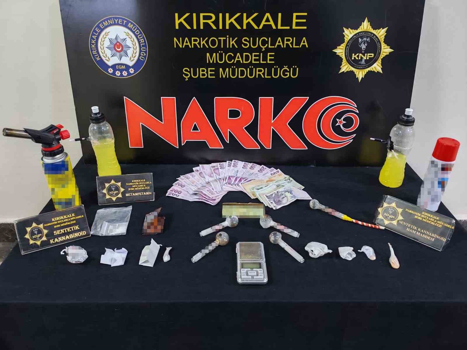 Kırıkkale’de uyuşturucu operasyonunda 1 tutuklama