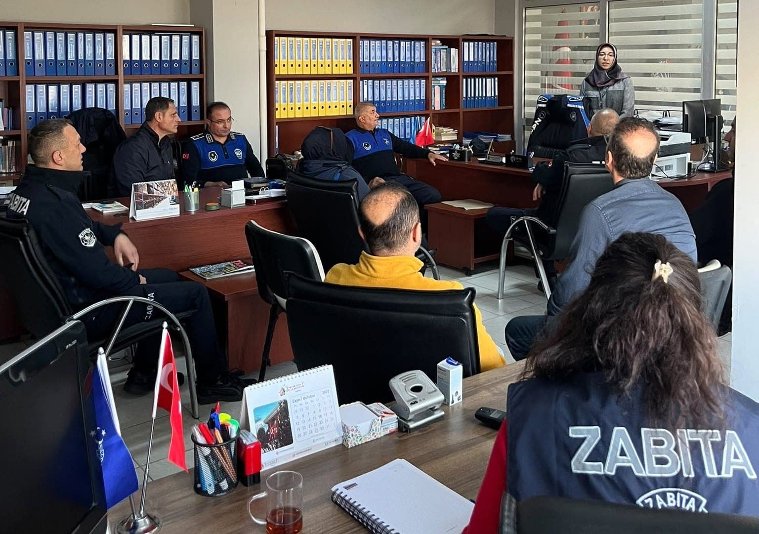 Akçakoca’da zabıta personeline sağlıklı yaşam eğitimi