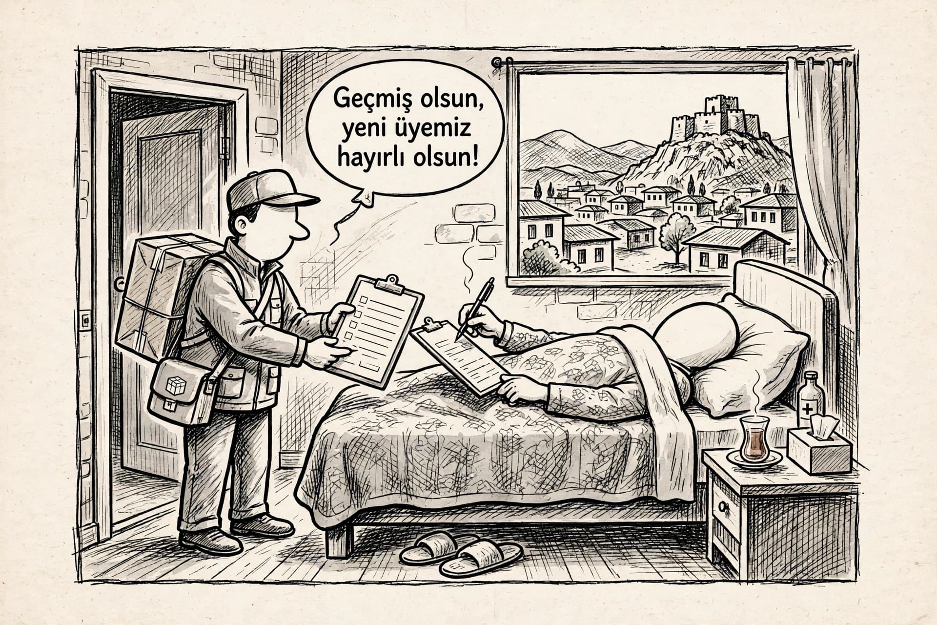 Evde Üye